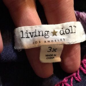 living doll Tops - 3/$20 Living doll Cold shoulder blouse living doll Tops - 3/$20 Living doll Cold shoulder blouse
